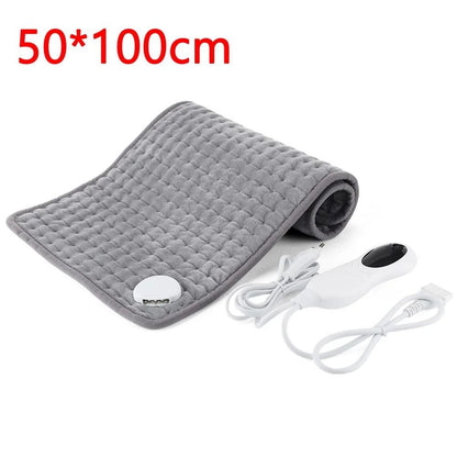 Electric Microplush Heating Therapy Pad For Back Waist  Abdomen 6