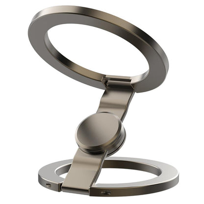 360° Rotation Mobile Phone Holder, Folding Metal Finger Ring, Portable Magnetic Stand For Magsafe iPhone