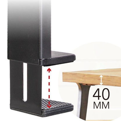 Airplane Phone Holder Foldable Phone Mount Travel Portable Mobile Phone Holder 360Degree Rotatable  2