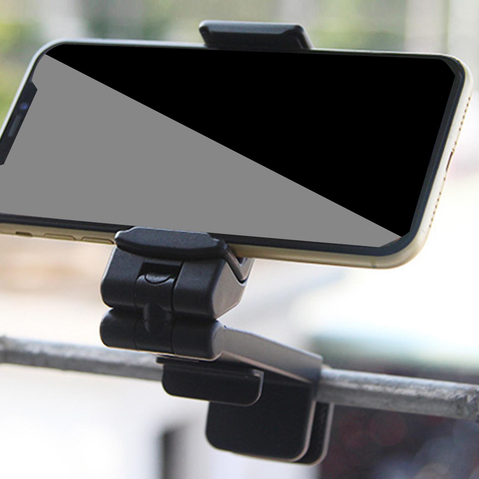 Airplane Phone Holder Foldable Phone Mount Travel Portable Mobile Phone Holder 360Degree Rotatable  3