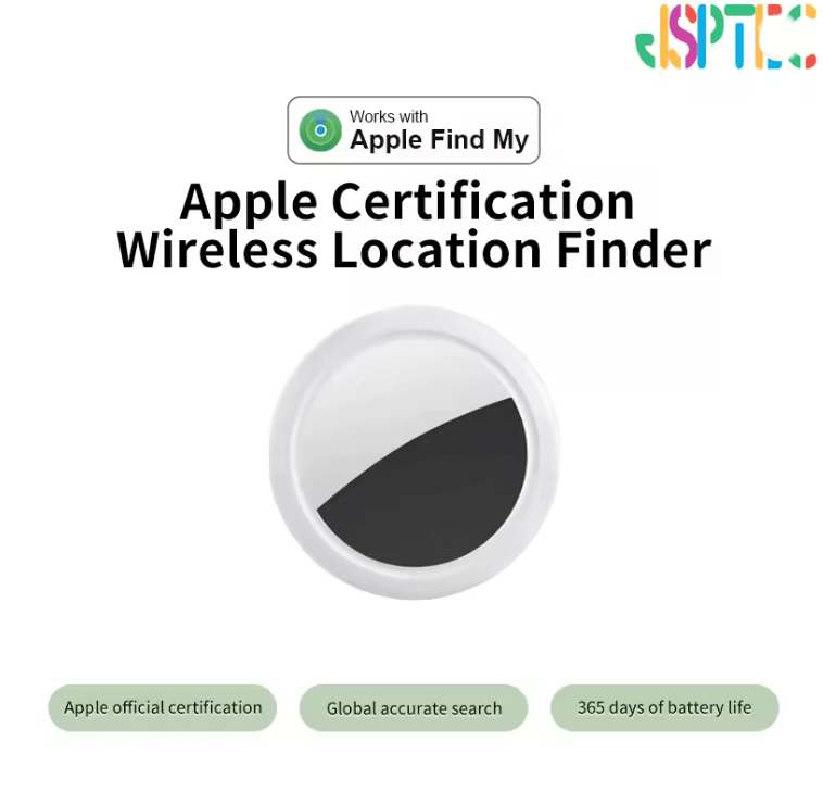 Bluetooth GPS Tracker Compatible with iPhone Find My App Key and Item Finder