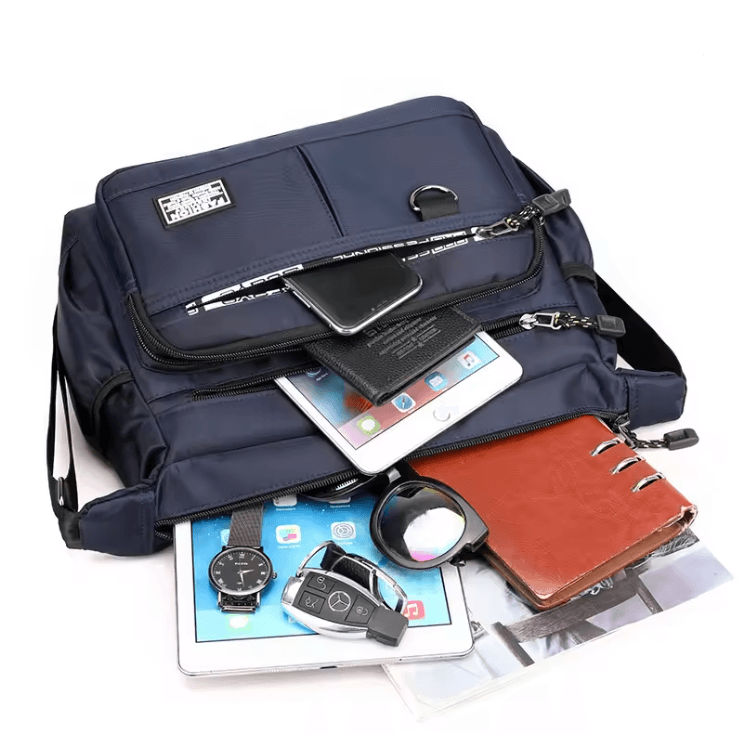 Oxford Shoulder Bag For Men Large Capacity Casual Crossbody Messenger Bag 1
