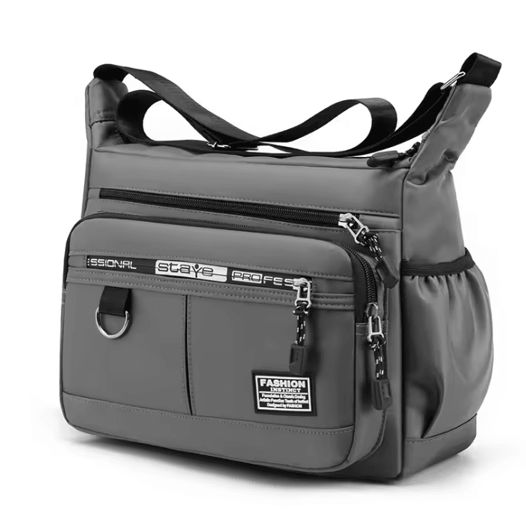 Oxford Shoulder Bag For Men Large Capacity Casual Crossbody Messenger Bag 2