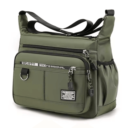Oxford Shoulder Bag For Men Large Capacity Casual Crossbody Messenger Bag 3