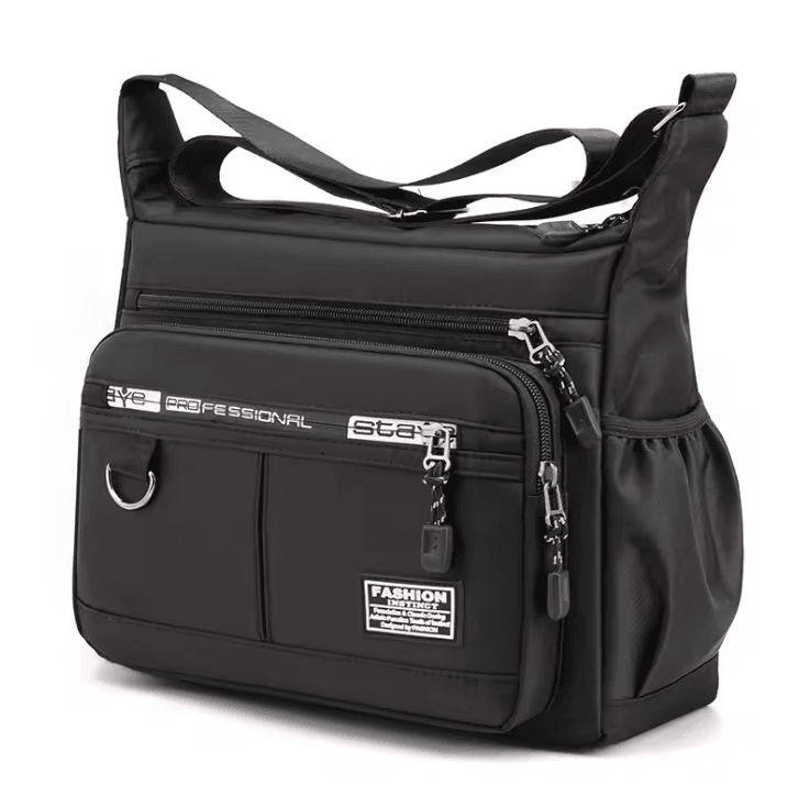 Oxford Shoulder Bag For Men Large Capacity Casual Crossbody Messenger Bag 4