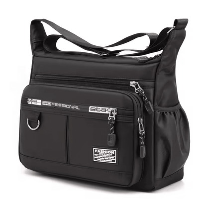 Oxford Shoulder Bag For Men Large Capacity Casual Crossbody Messenger Bag 4
