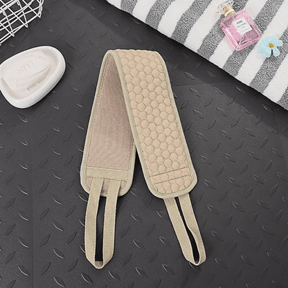 Exfoliating Back Scrubber For Shower Deep Clean Body Washcloth With Handles 5