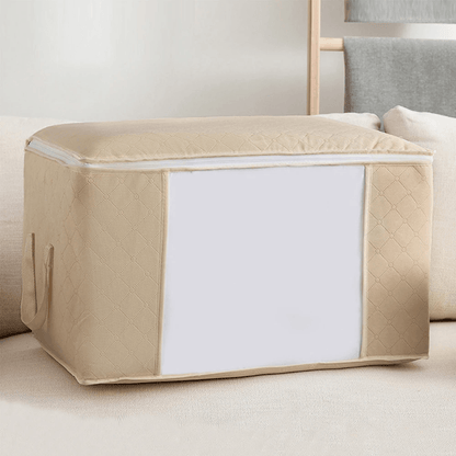 Large Capacity Clothes Storage Bag Foldable Blanket Organizer For Bedroom And Closet 6