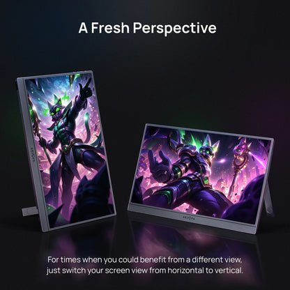 161 Inch 144Hz Portable Monitor With Wide Color Display And Protective Sleeve 4