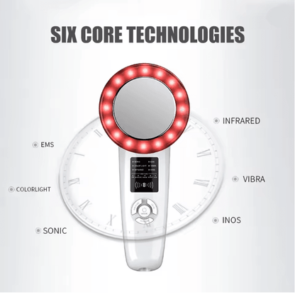 6 In 1 EMS Ultrasound Body Massager With Infrared Therapy And Face Lifting Function 1