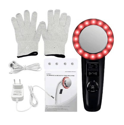 6 In 1 EMS Ultrasound Body Massager With Infrared Therapy And Face Lifting Function 3