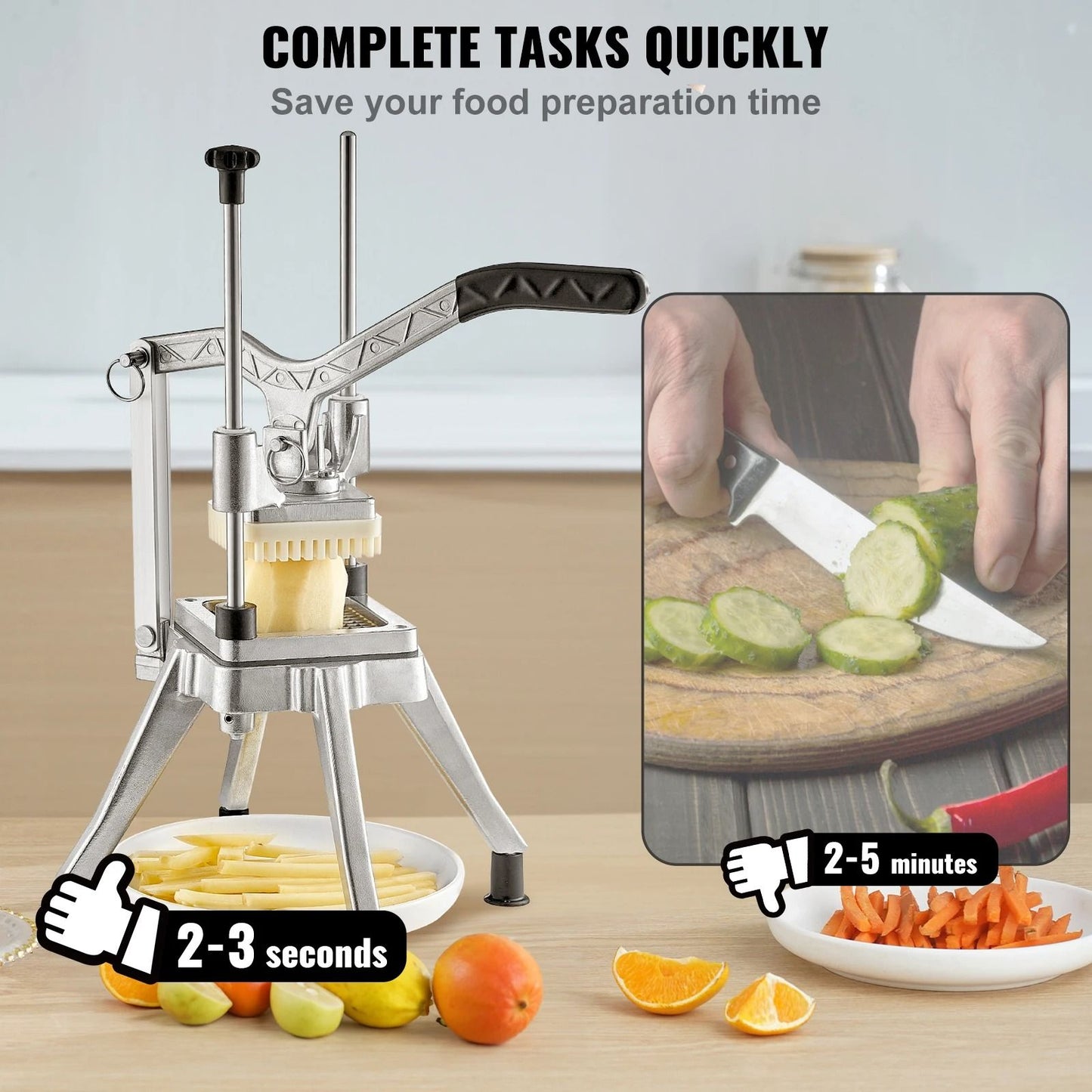 Commercial Stainless Steel Vegetable And Fruit Dicer Cutter 1