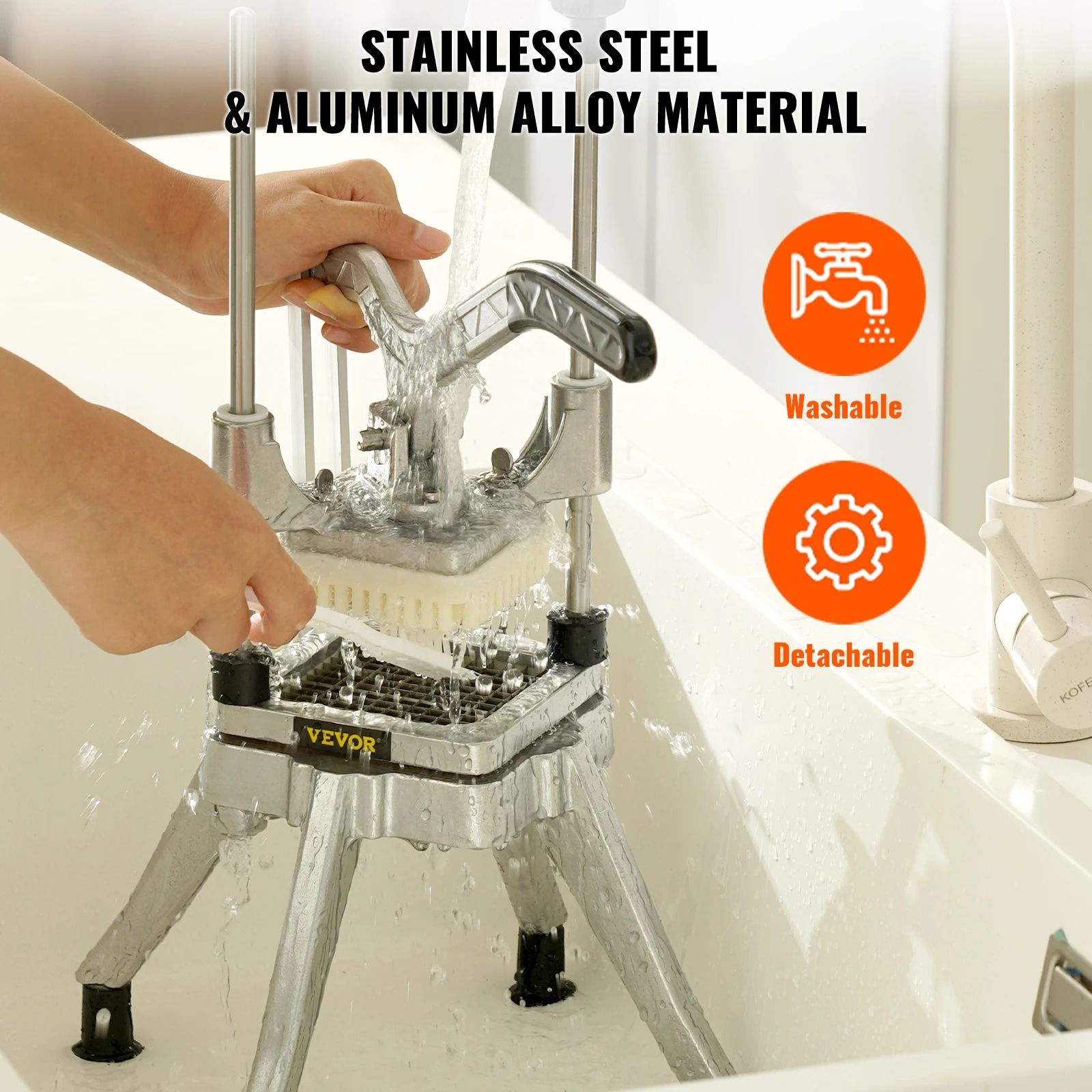 Commercial Stainless Steel Vegetable And Fruit Dicer Cutter 3