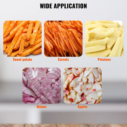 Commercial Stainless Steel Vegetable And Fruit Dicer Cutter 4