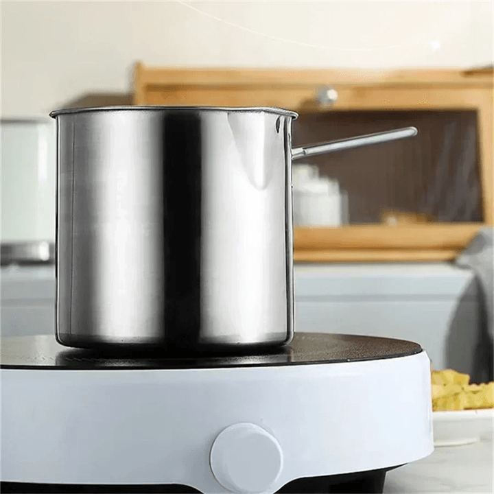 Stainless Steel Deep Fryer Pot With Filter Screen For French Fries And Chicken 4