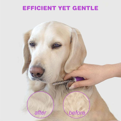 Pet Dematting Comb With Long Safety Blades For Dogs And Cats 5