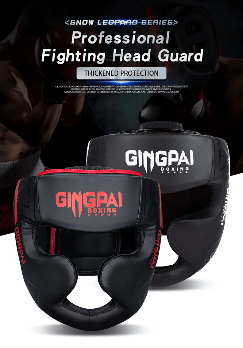 MMA Headgear Kickboxing and Muay Thai Training Helmet for Adults and Kids