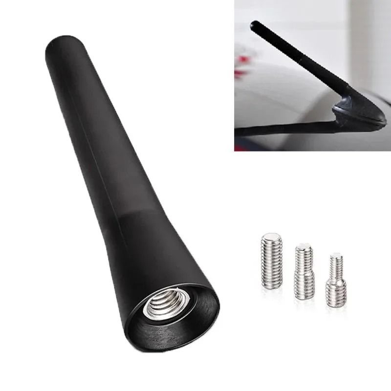 Universal Car Antenna Short Roof Mount FM AM DAB Radio Signal Booster With Screws 2