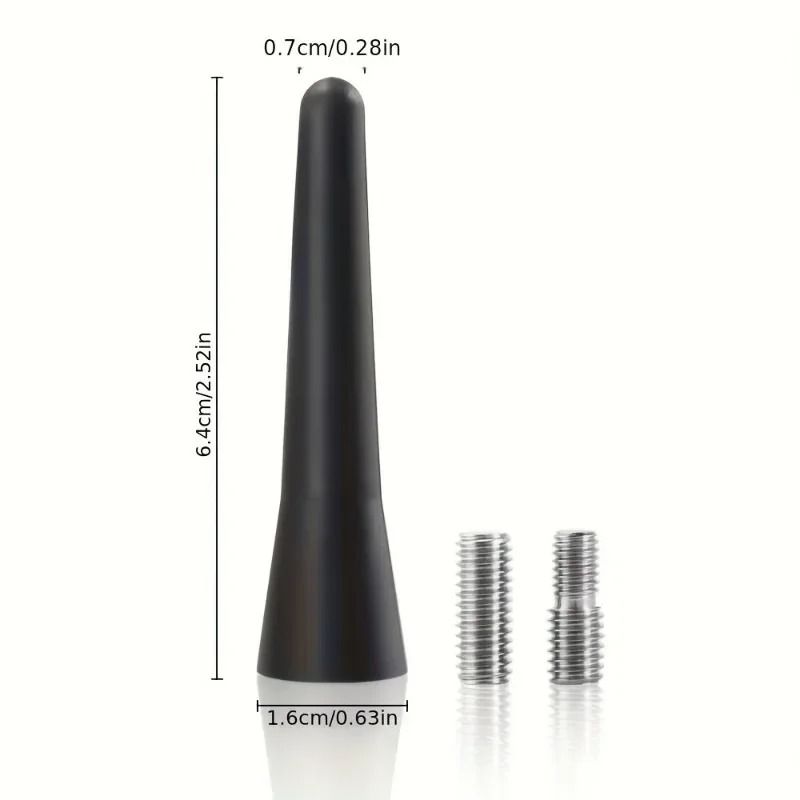 Universal Car Antenna Short Roof Mount FM AM DAB Radio Signal Booster With Screws 6