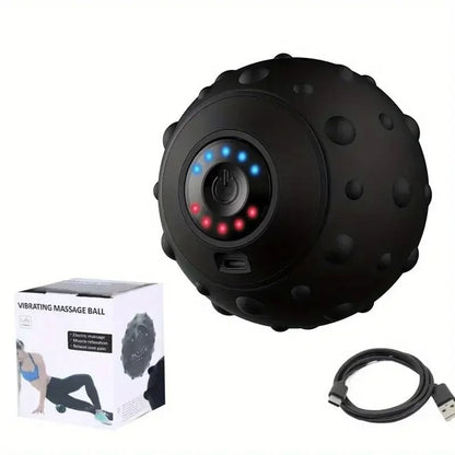 Electric Vibration Massage Ball For Fitness Yoga Foot Relief And Muscle Recovery 7