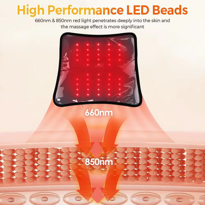 Electric Infrared Heated Knee Massager With Vibration  Joint Support Brace  Wireless Pain Relief Pa 3