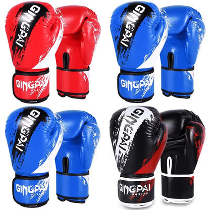 Premium Adult Boxing Gloves For Training Sparring  Fighting  Adjustable Hand Protector 1