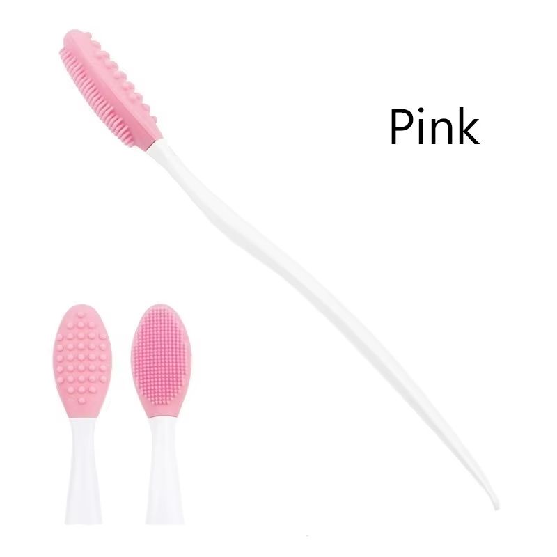 Silicone Face Cleansing Brush With Replacement Heads  Exfoliating Blackhead Removal Tool 11