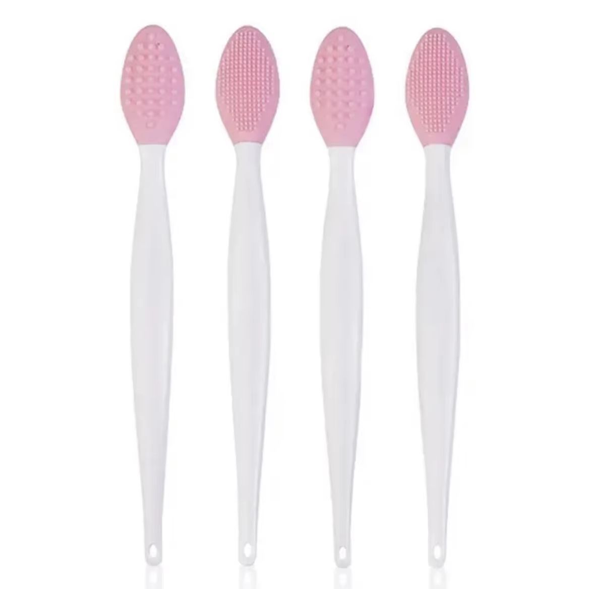 Silicone Face Cleansing Brush With Replacement Heads  Exfoliating Blackhead Removal Tool 13