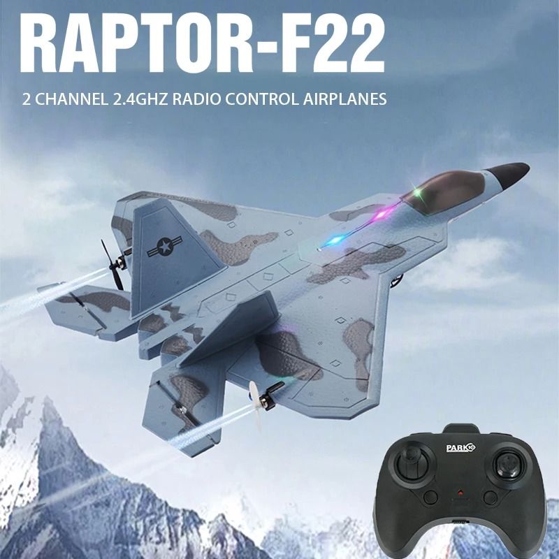 2.4G RC Foam Warplane with LED Lights and Gyroscope