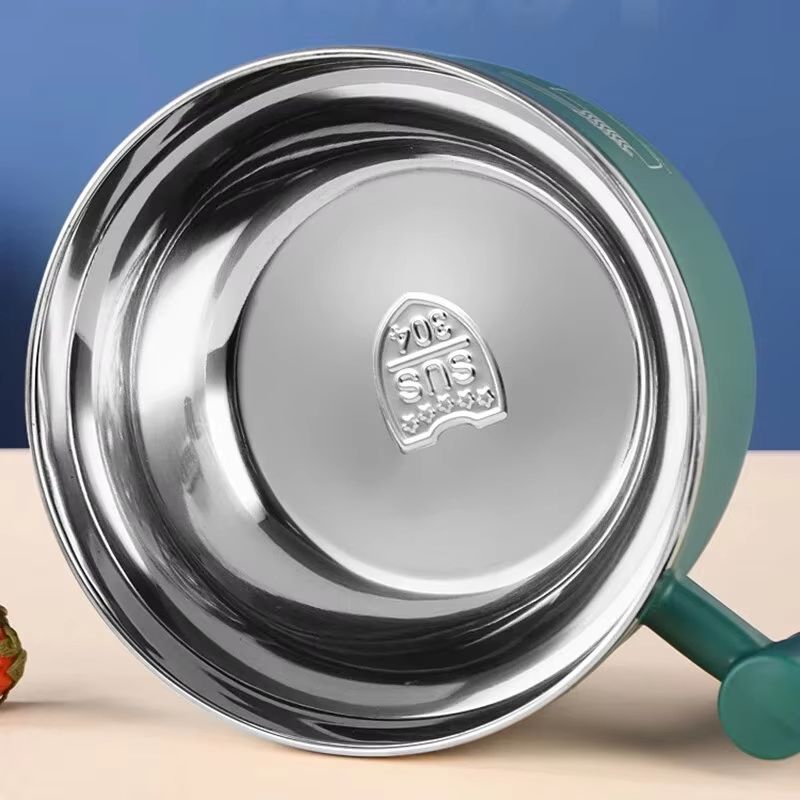 Stainless Steel Instant Noodle Bowl With Lid  Portable Sealed Soup  Drain Bowl 3
