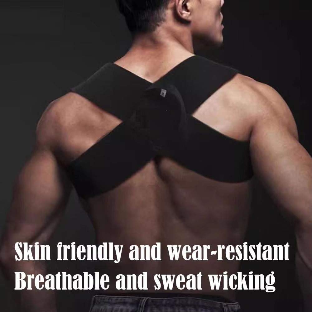 Adjustable Back Posture Corrector Brace  Spine Shoulder  Lumbar Support Belt 4