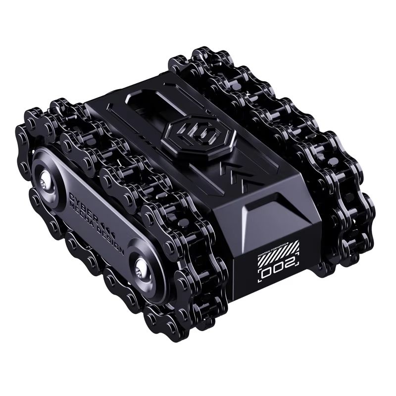 Metal Rotating Tank Fidget Toy  Tactical Magnetic EDC Spinner  Stress Reliever 4