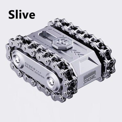 Metal Rotating Tank Fidget Toy  Tactical Magnetic EDC Spinner  Stress Reliever 5