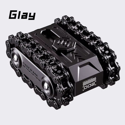 Metal Rotating Tank Fidget Toy  Tactical Magnetic EDC Spinner  Stress Reliever 7