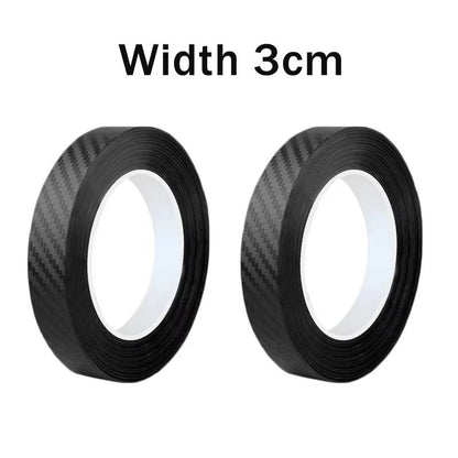 Nano Carbon Fiber Car Protector Strip  AntiScratch Sticker Film For Door Sill Mirrors  DIY Auto Car 10