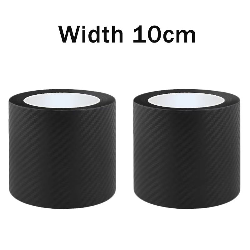 Nano Carbon Fiber Car Protector Strip  AntiScratch Sticker Film For Door Sill Mirrors  DIY Auto Car 13