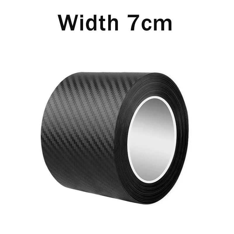 Nano Carbon Fiber Car Protector Strip  AntiScratch Sticker Film For Door Sill Mirrors  DIY Auto Car 8