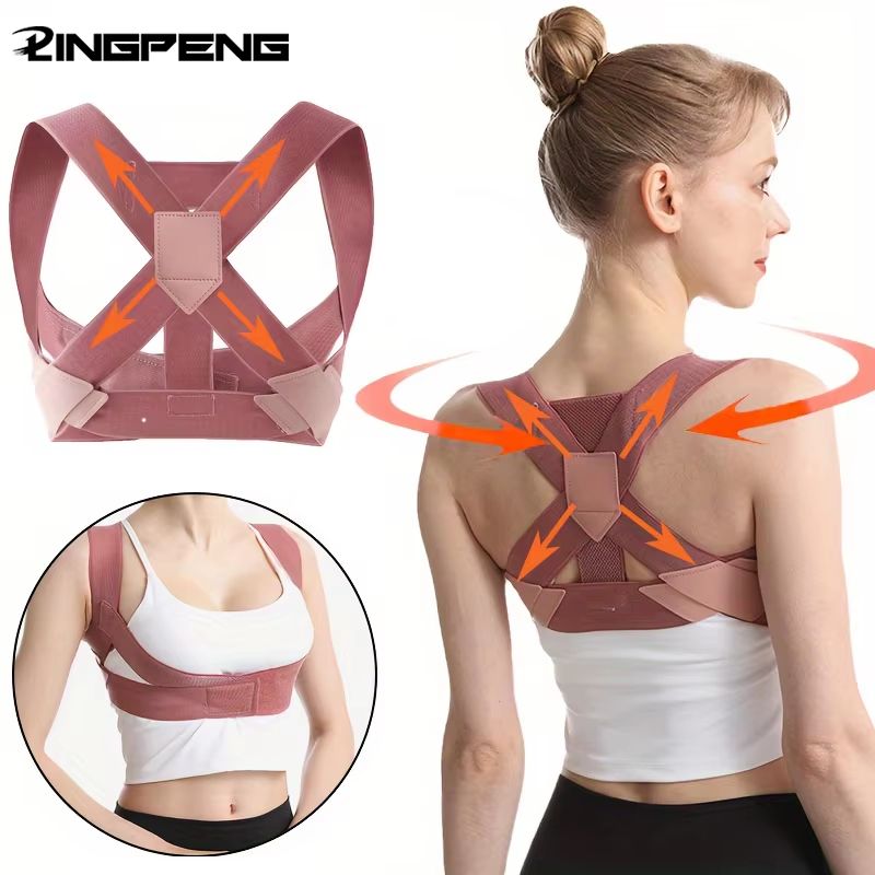 Invisible Hunchback Corrector For Adults  Adjustable Posture Correction Brace With Straps 1