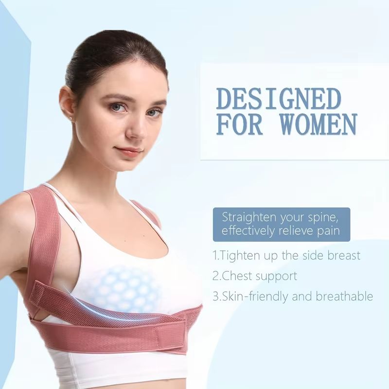 Invisible Hunchback Corrector For Adults  Adjustable Posture Correction Brace With Straps 3