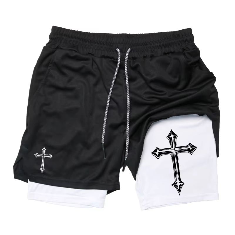 2in1 Mens Workout Running Shorts With Compression Liner  Athletic Gym Shorts With Phone Pocket  Tow 7