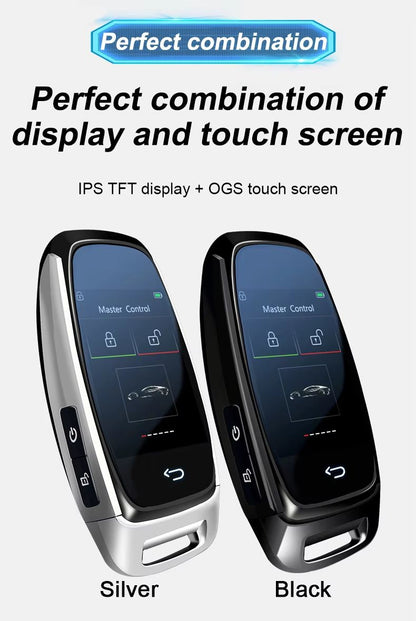 CF920 Universal Smart LCD Car Key  Modified Keyless Entry Remote With Auto Lock  Display For Audi B 2