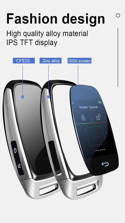 CF920 Universal Smart LCD Car Key  Modified Keyless Entry Remote With Auto Lock  Display For Audi B 4