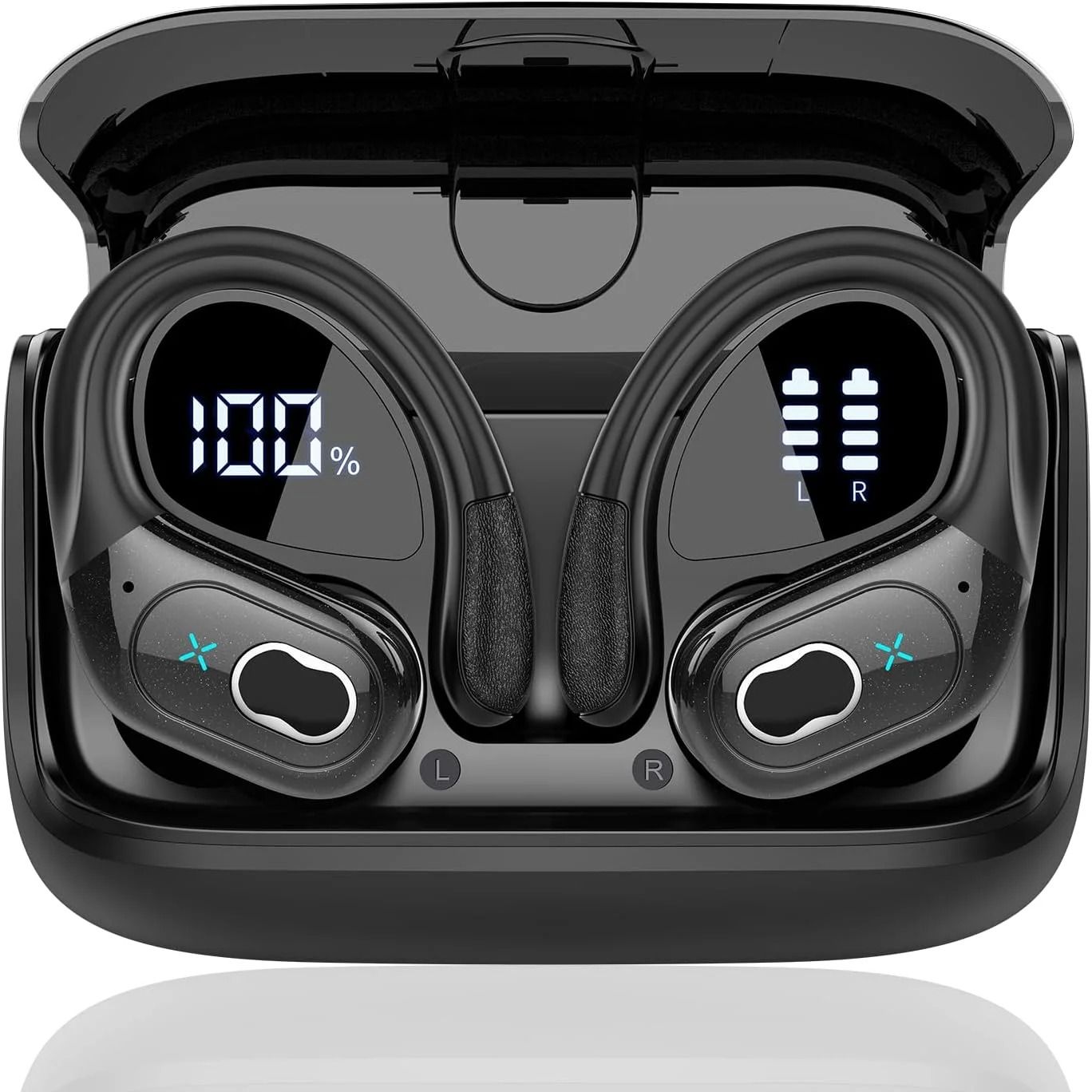 TWS Sports Bluetooth Earbuds LED Touch Headset