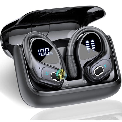 TWS Sports Bluetooth Earbuds LED Touch Headset 6