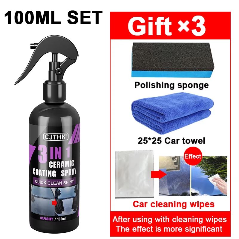 Ceramic Nano Car Coating Liquid  Hydrophobic Paint Protection Crystal Shine  LongLasting Polish 11