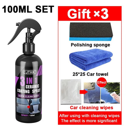 Ceramic Nano Car Coating Liquid  Hydrophobic Paint Protection Crystal Shine  LongLasting Polish 11