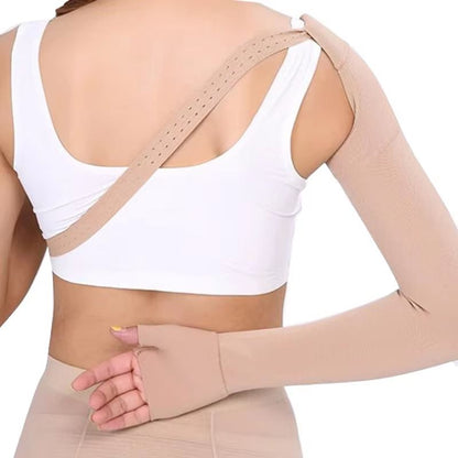 Medical Compression Arm Sleeve  Post Mastectomy  Lymphedema Support Sleeve For Men  Women 3040 MmHg 1