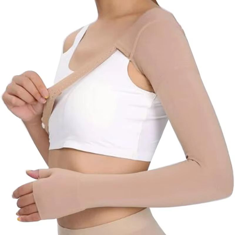 Medical Compression Arm Sleeve  Post Mastectomy  Lymphedema Support Sleeve For Men  Women 3040 MmHg 7