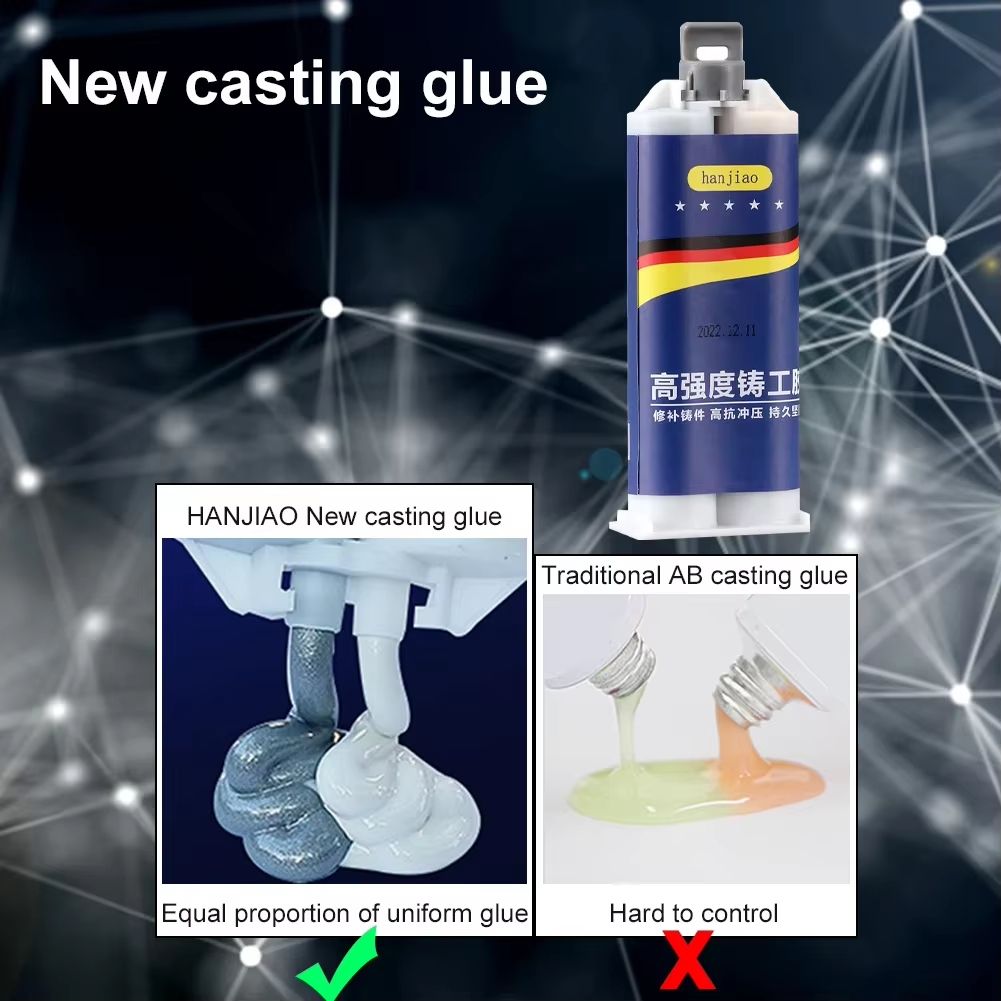 Extra Strong Foundry Glue  High Temperature Liquid Metal Repair Adhesive For Welding Copper Aluminu 4