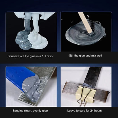 Extra Strong Foundry Glue  High Temperature Liquid Metal Repair Adhesive For Welding Copper Aluminu 5